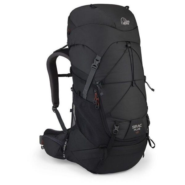Batoh Lowe Alpine Sirac Plus 50 Velikost zad batohu: L/XL / Barva: šedá/černá