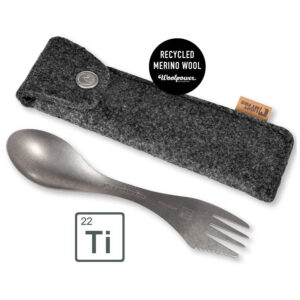 Příbor Light My Fire Spork Kit Titanium Barva: stříbrná