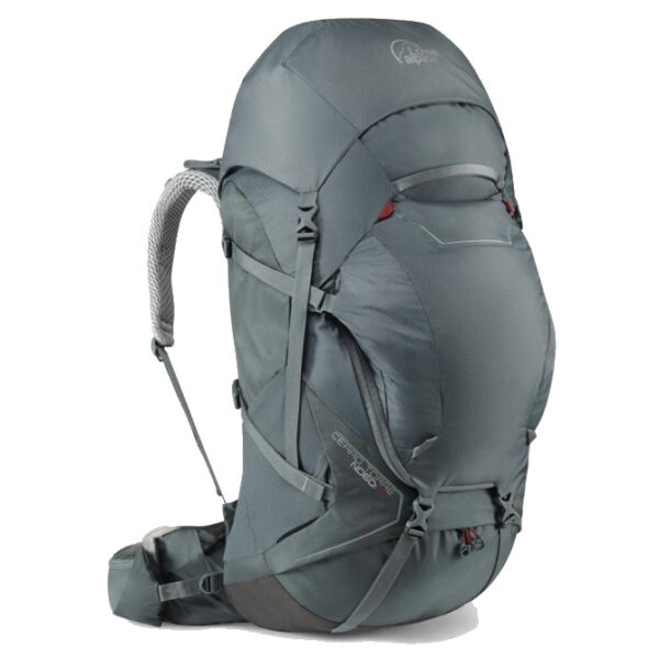 Expediční batoh Lowe Alpine Cerro Torre ND 60:80 Velikost zad batohu: S/M / Barva: šedá