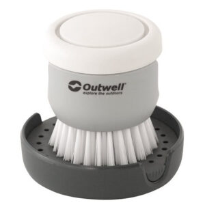 Kartáč Outwell Kitson Brush w/Soap Dispenser Barva: šedá