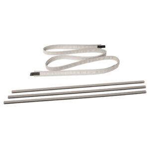 Lišta Outwell Dual Beading Set 7-7+5 mm Barva: bílá