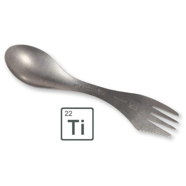 Příbor Light My Fire Spork Titanium Barva: stříbrná