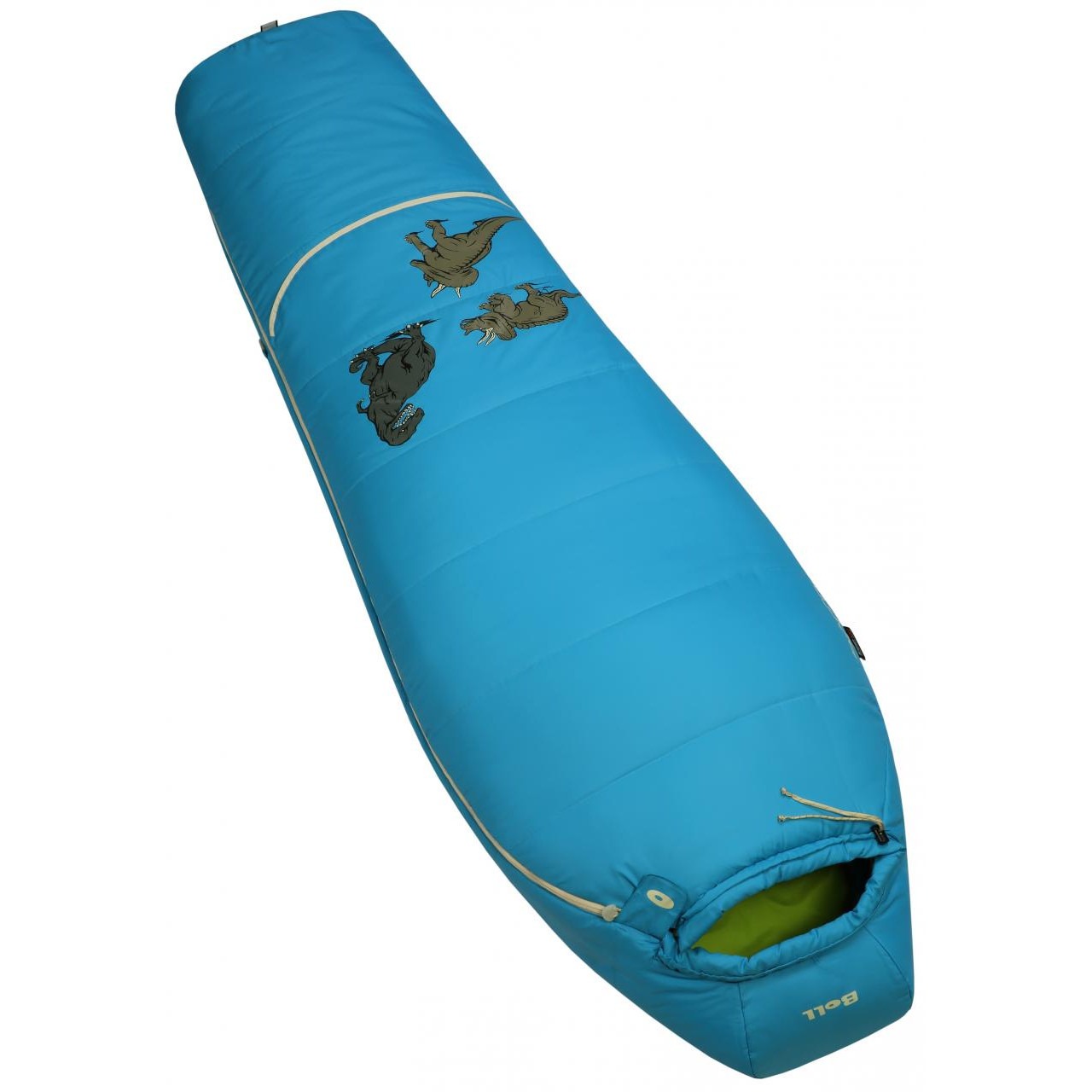 Dětský spacák Boll Patrol Lite Zip: Pravý / Barva: modrá