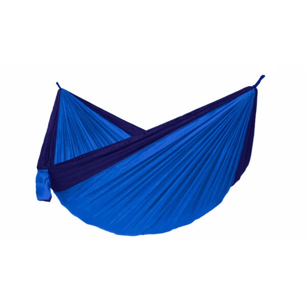 Houpací síť Hamaka.eu Camping single Barva: modrá