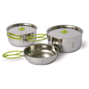 Sada nádobí Pinguin Duo steel S
