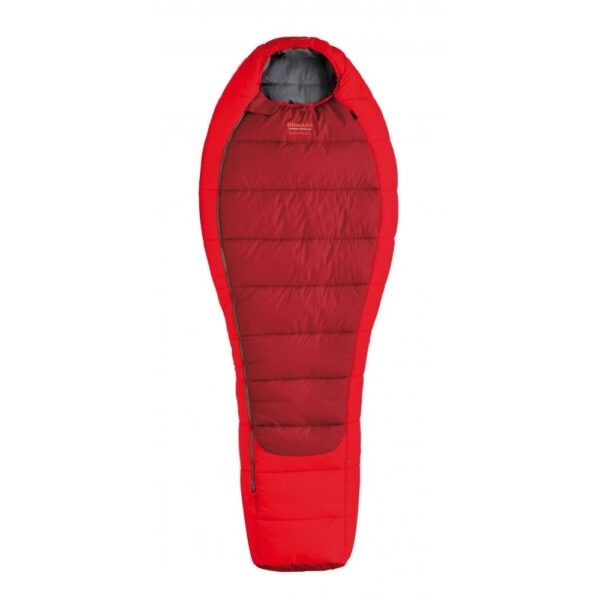Spacák Pinguin Comfort 185 cm Zip: Pravý / Barva: červená