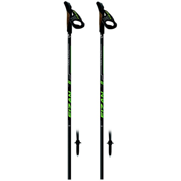 Nordic walking hole Fizan Running Délka holí: 125 cm / Barva: zelená