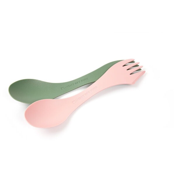 Sada příborů Light My Fire Spork Original 2-pack Barva: růžová/zelená