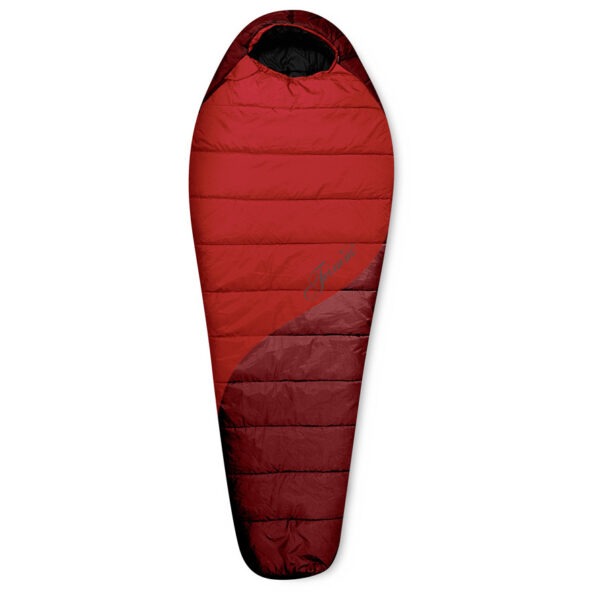 Spacák Trimm Balance 195 cm Zip: Pravý / Barva: červená