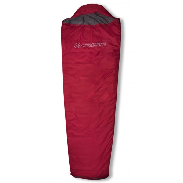 Spacák Trimm Festa 195 cm Zip: Pravý / Barva: červená