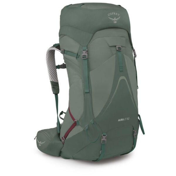 Dámský turistický batoh Osprey Aura Ag Lt 50 Velikost zad batohu: XS/S / Barva: šedá