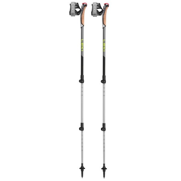 Nordic walking hole Leki Poles Traveller Alu Barva: šedá/zelená