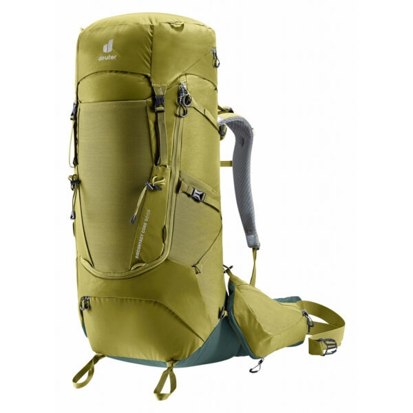 Turistický batoh Deuter Aircontact Core 60+10 Barva: žlutá/zelená