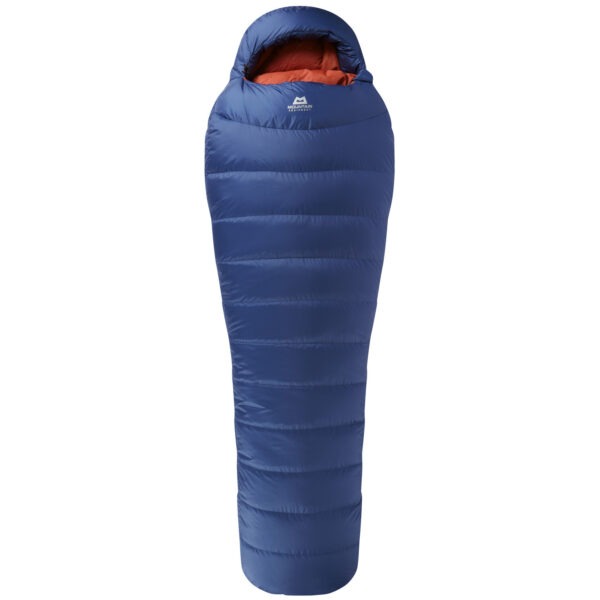 Péřový spacák Mountain Equipment Classic Eco 750 Regular Barva: modrá