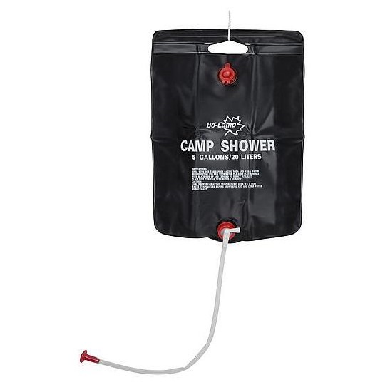 Cestovní sprcha Bo-Camp Solar Shower 20l Barva: černá