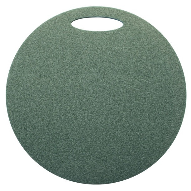 Sedátko Yate kulaté jednovrstvé Barva: tmavě zelená