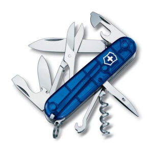 Kapesní nůž Victorinox Climber Barva: modrá transparentní