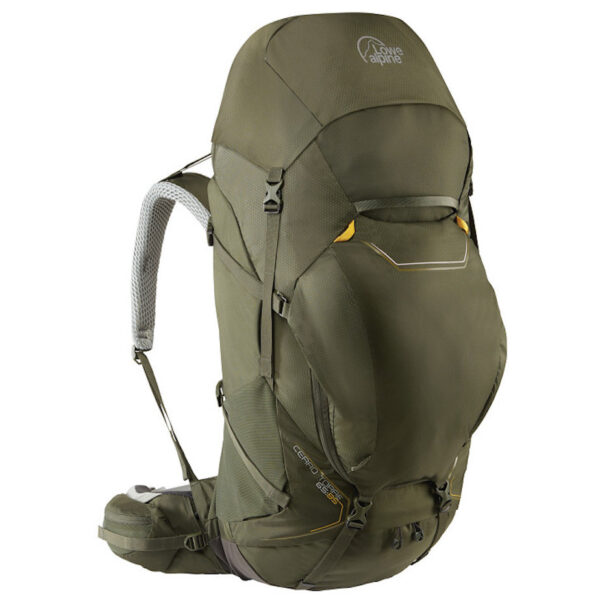 Expediční batoh Lowe Alpine Cerro Torre 65:85 Velikost zad batohu: L/XL / Barva: zelená