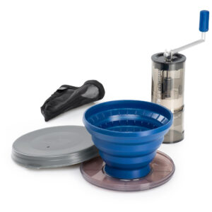 Kávovy set GSI Outdoors Pourover Java Set Barva: černá/modrá