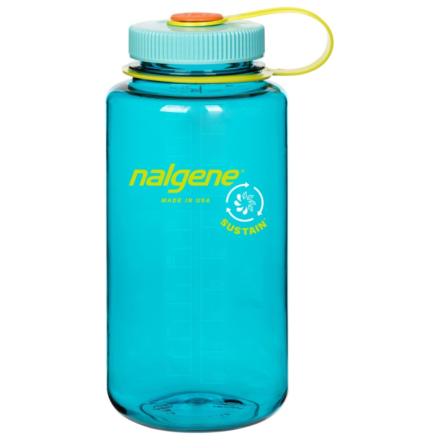 Láhev Nalgene Wide Mouth Sustain 1l Barva: modrá