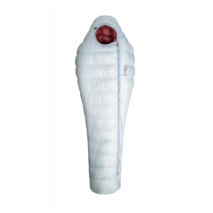 Péřový spacák Patizon G800 L (186-200 cm) Zip: Levý / Barva: šedá/červená