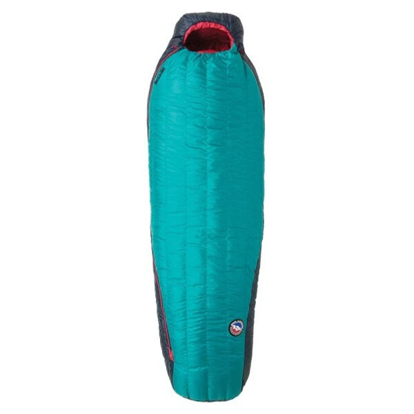 Dámský spacák Big Agnes Daisy Mae 15 Petite Right Zip: Pravý / Barva: modrá/světle modrá