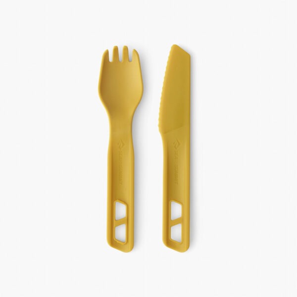 Sada příborů Sea to Summit Passage Cutlery Set 2 Piece Barva: žlutá