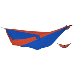Hamaka Ticket to the Moon King Size Hammock Barva: modrá/oranžová