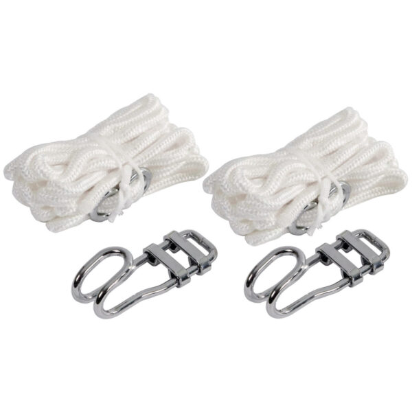 Sada pro zavěšení houpací sítě Bo-Camp Mounting set Universal Barva: bílá