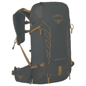 Turistický batoh Osprey Talon Velocity 20 Velikost zad batohu: S/M / Barva: černá/žlutá