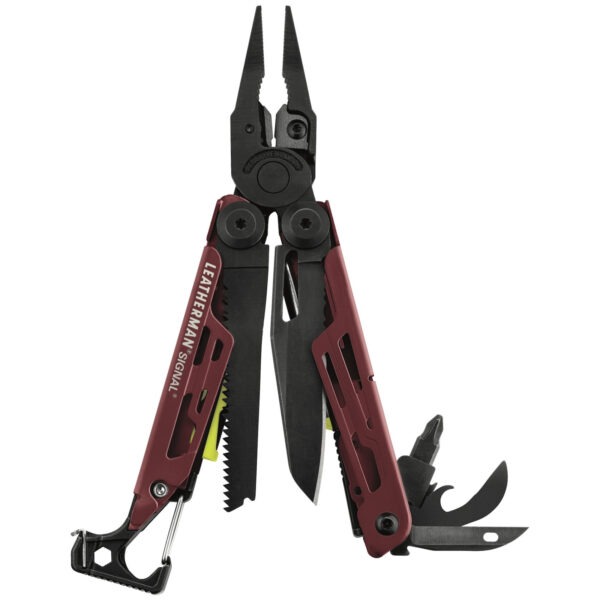 Multitool Leatherman Signal Barva: červená