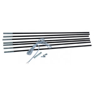 Set segmentů Rockland Tent Poles ROD - 6 x 60 cm Barva: černá