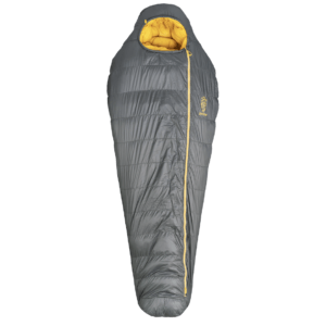 Péřový spacák Patizon D 890 L (186-200 cm) Barva: žlutá/zelená