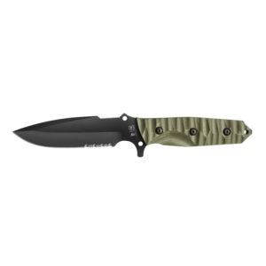 Nůž TB OUTDOOR Maraudeur Survival Knife G10 Serrated Barva: tmavě zelená
