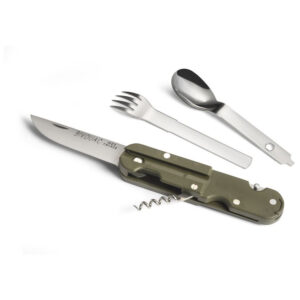 Multifunkční nůž TB OUTDOOR Bivouac Camp Knife Barva: tmavě zelená