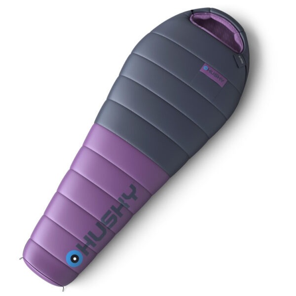 Péřový spacák Husky Drape Ladies Barva: modrá/fialová
