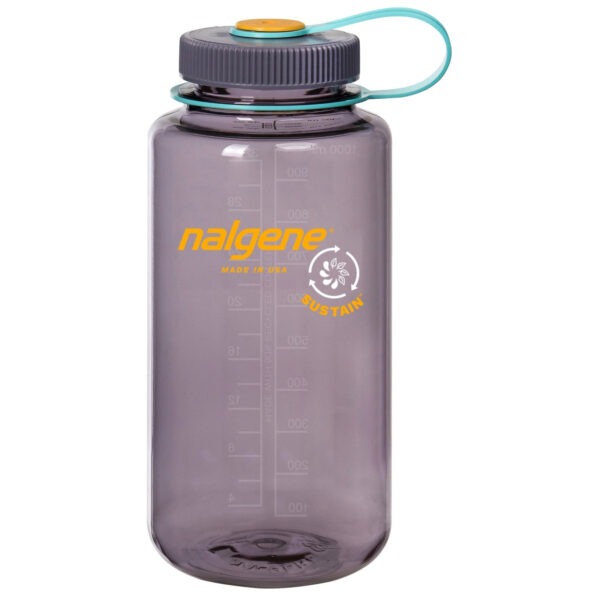 Láhev Nalgene Wide Mouth Sustain 1l Barva: šedá