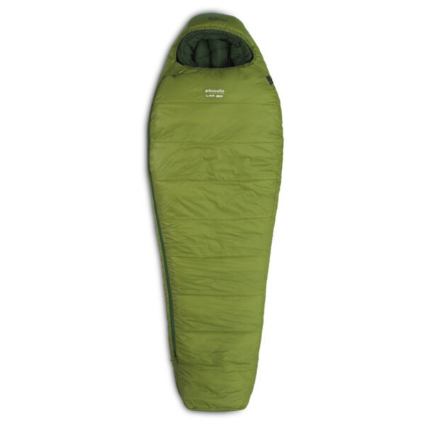 Péřový spacák Pinguin Lava 350 195 cm Zip: Levý / Barva: zelená