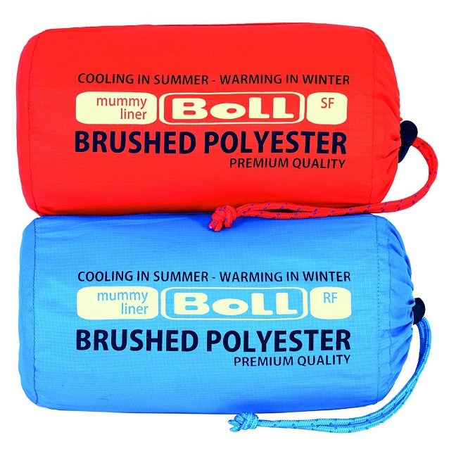 Vložka do spacáku Boll Liner Mummy Velikost spacáku: SF / Barva: šedá